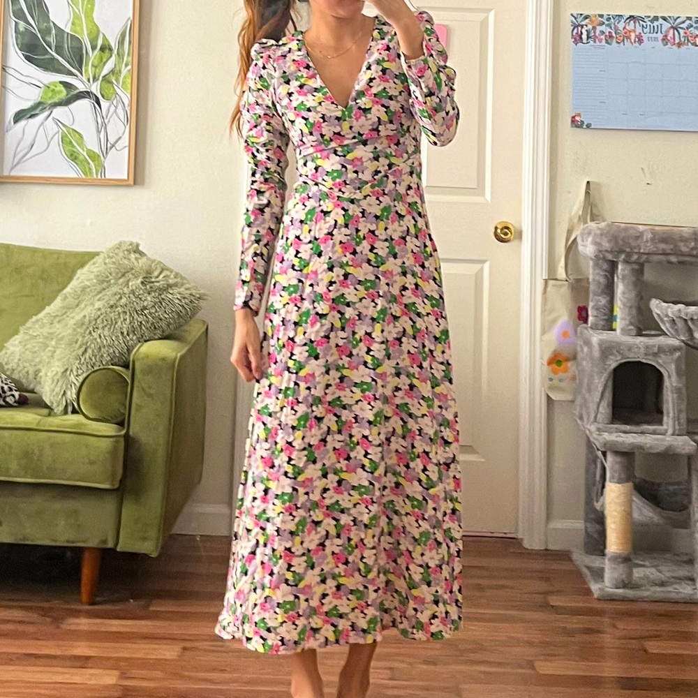 HM Floral Maxi Dress